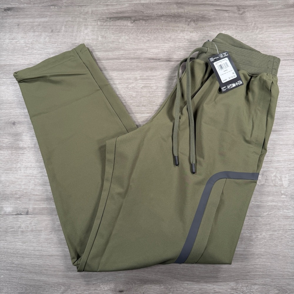 Under Armour Pants Mens Medium Sport Style Elite Olive Performance Cargo Woven